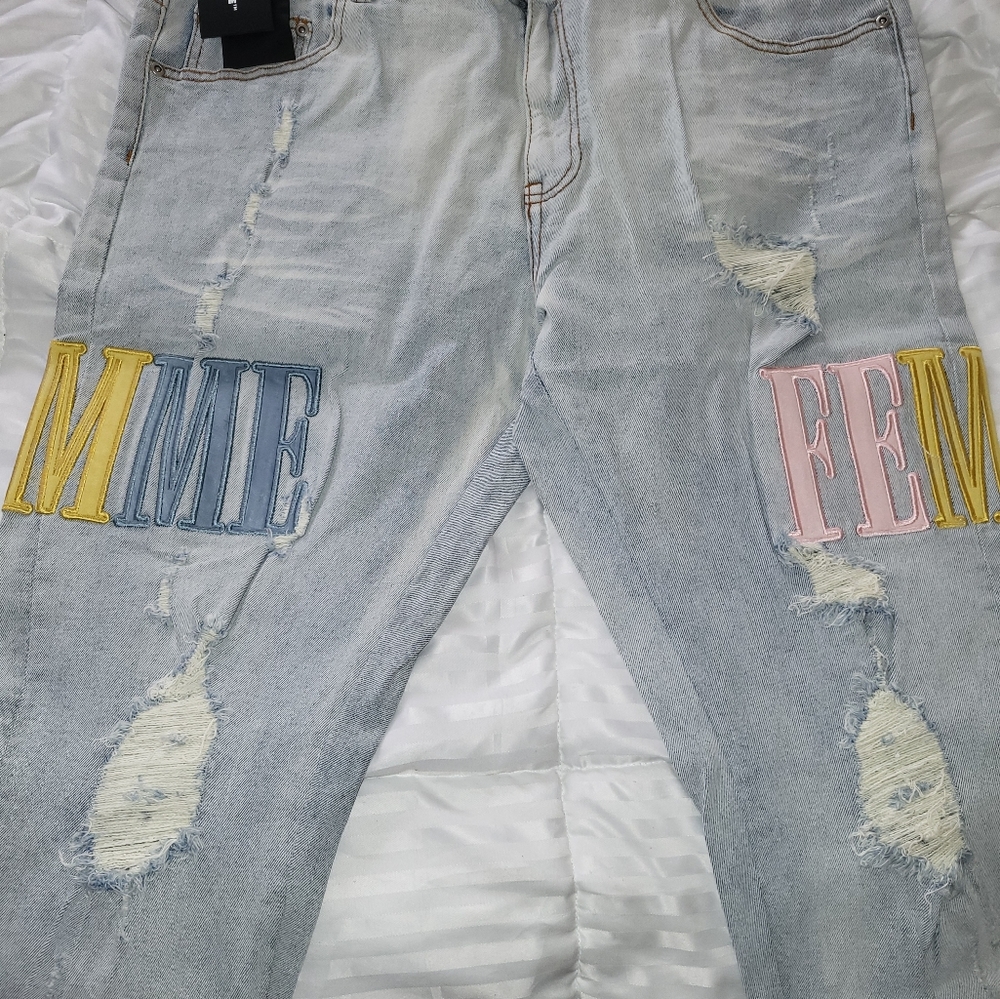 Homme Femme Jeans
